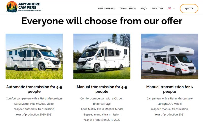 10 Best Campervan & Motorhome/RV Rentals in Italy [2023]